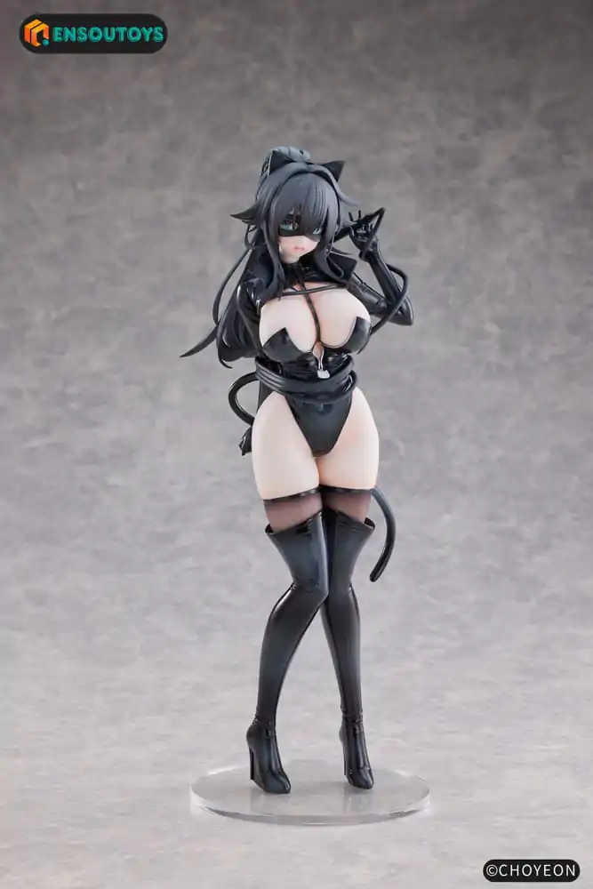 K Pring Original Character Statuie 1/6 Cat Woman Happy-chan 27 cm poza produsului