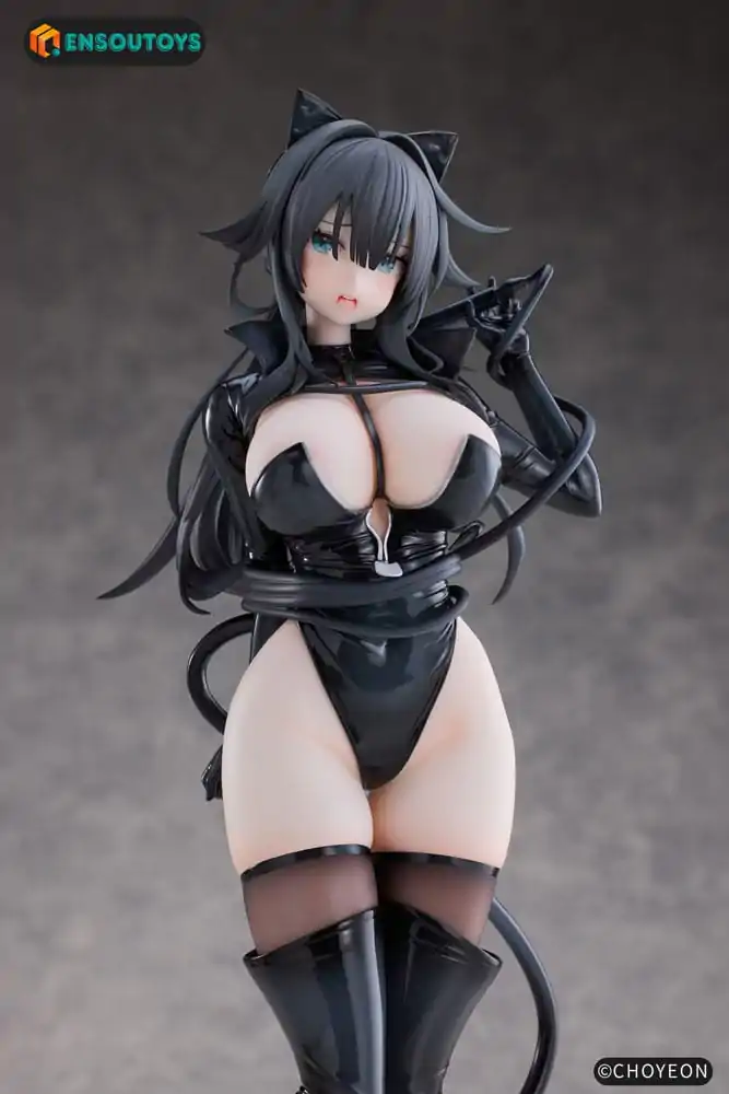 K Pring Original Character Statuie 1/6 Cat Woman Happy-chan 27 cm poza produsului