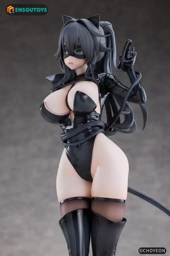 K Pring Original Character Statuie 1/6 Cat Woman Happy-chan 27 cm poza produsului