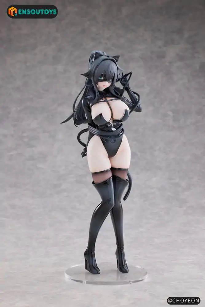 K Pring Original Character Statuie 1/6 Cat Woman Happy-chan 27 cm poza produsului