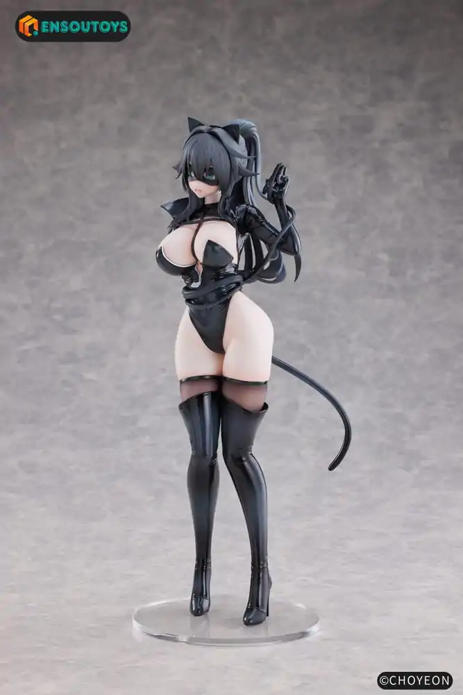 K Pring Original Character Statuie 1/6 Cat Woman Happy-chan 27 cm poza produsului