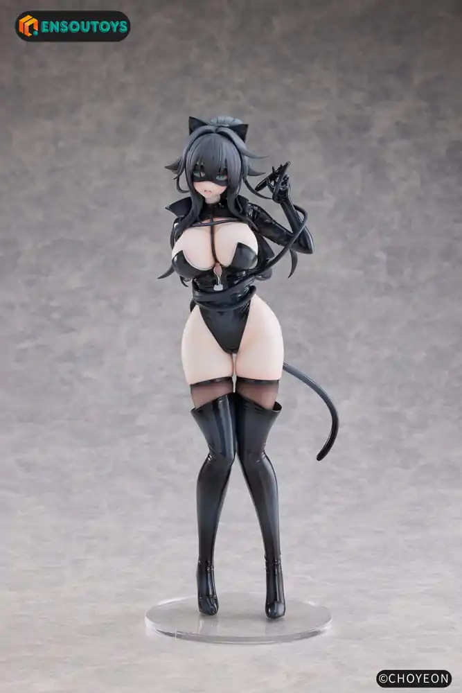 K Pring Original Character Statuie 1/6 Cat Woman Happy-chan 27 cm poza produsului