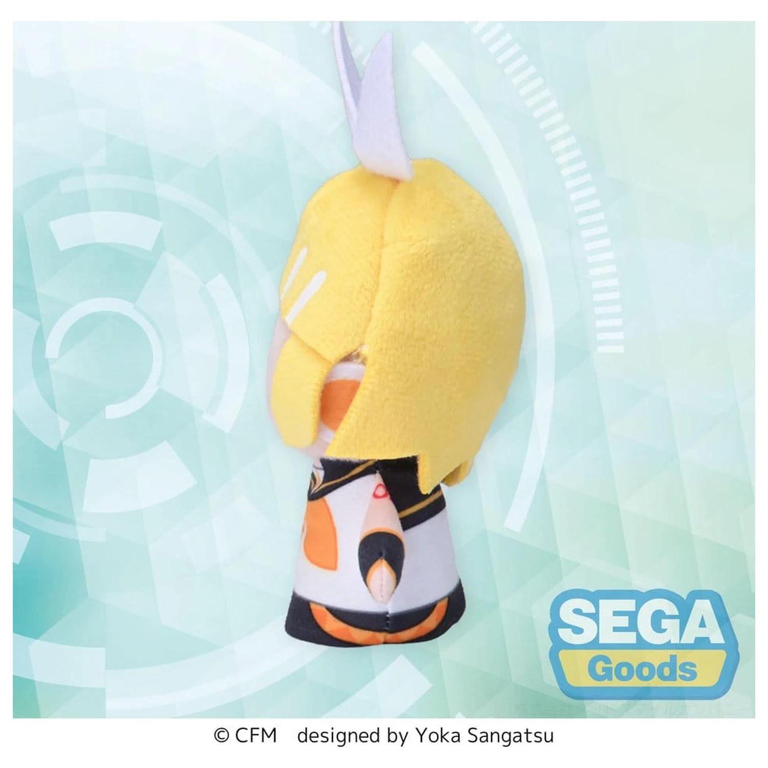 Kagamine Rin & Len Fuwa Petit Plush Kagamine Rin Mascot de deget 10 cm poza produsului