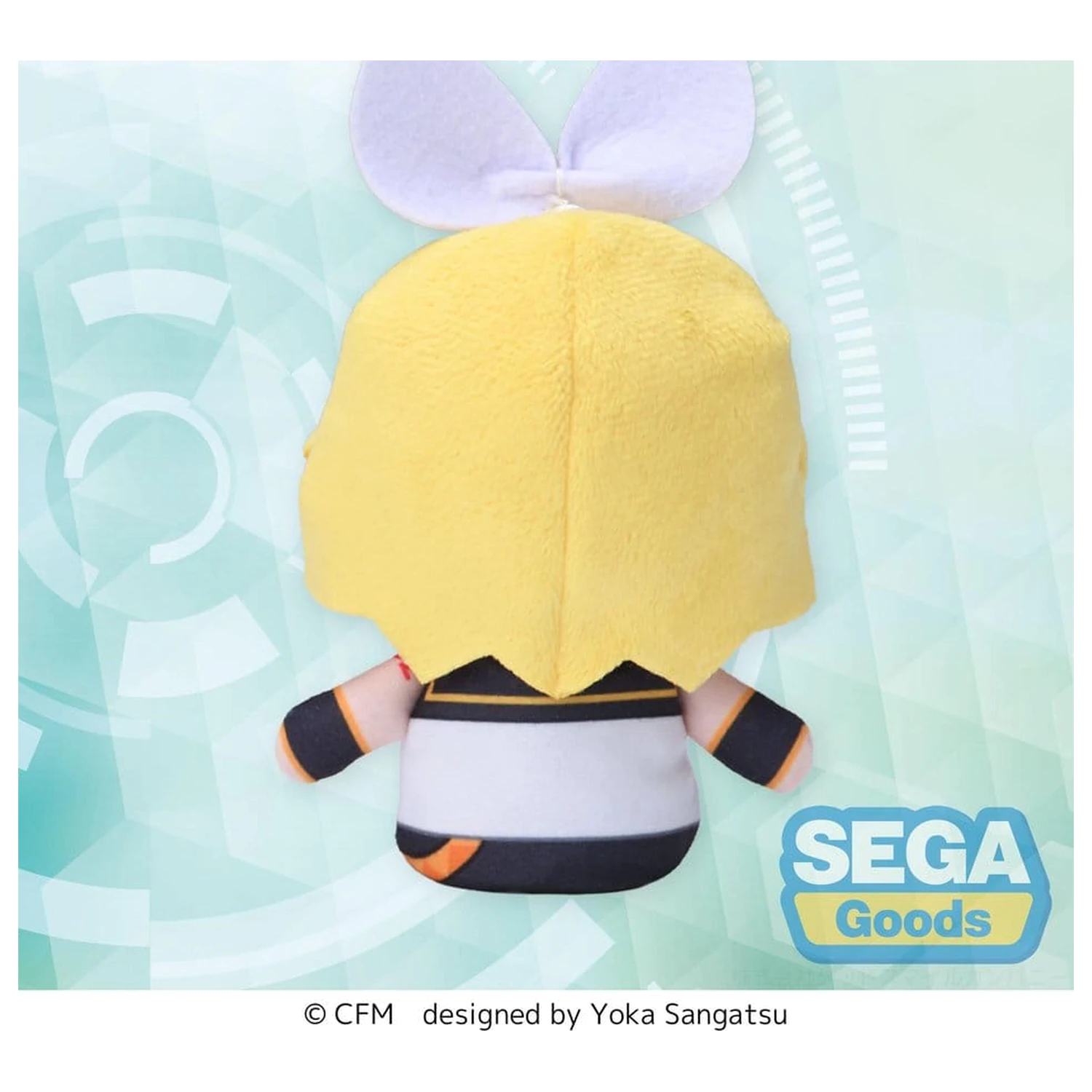 Kagamine Rin & Len Fuwa Petit Plush Kagamine Rin Mascot de deget 10 cm poza produsului