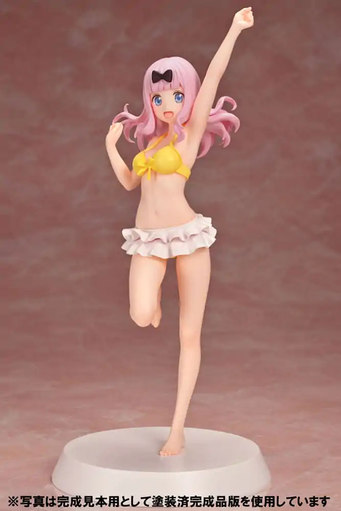 Kaguya-sama: Love is War Summer Queens statuie PVC 1/8 Asamblează Eroine Chika Fujiwara Figurina Kit Ver. 23 cm poza produsului