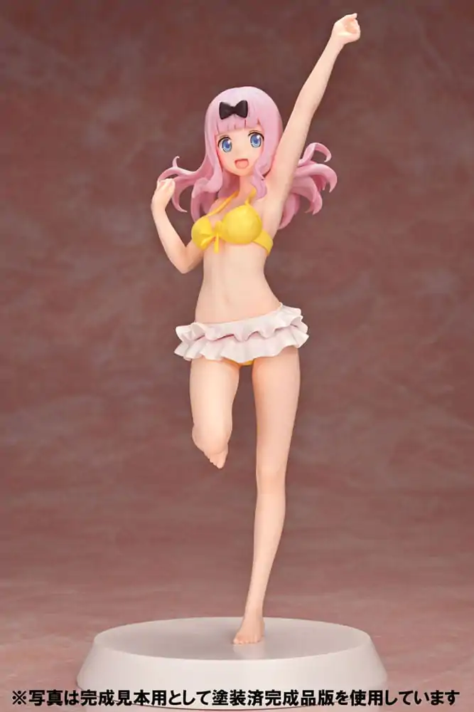 Kaguya-sama: Love is War Summer Queens statuie PVC 1/8 Asamblează Eroine Chika Fujiwara Figurina Kit Ver. 23 cm poza produsului