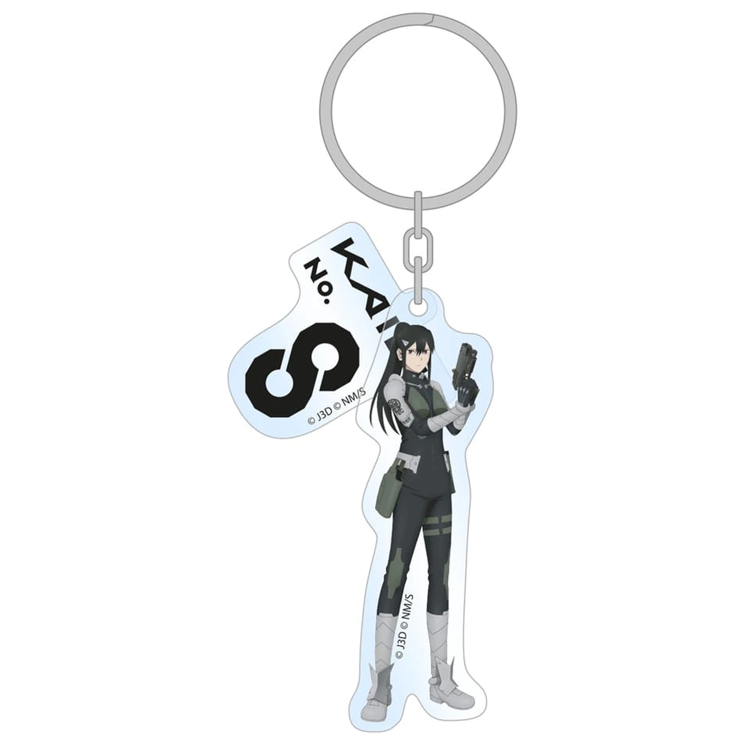 Kaiju No. 8 Breloc acrilic Mina Ashiro Season 2 Holographic 7 cm poza produsului