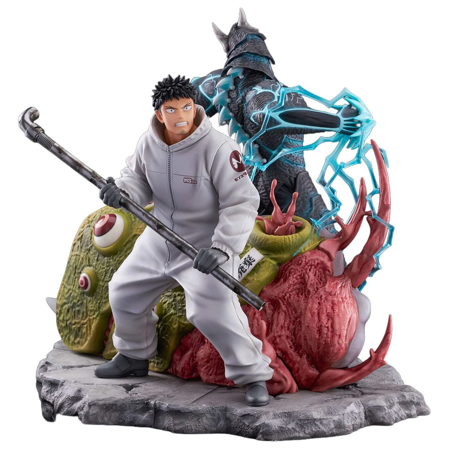Kaiju No.8 SHIBUYA SCRAMBLE FIGURE Statuie din PVC 1/7 Kaiju No.8 & Kafka Hibino 29 cm poza produsului