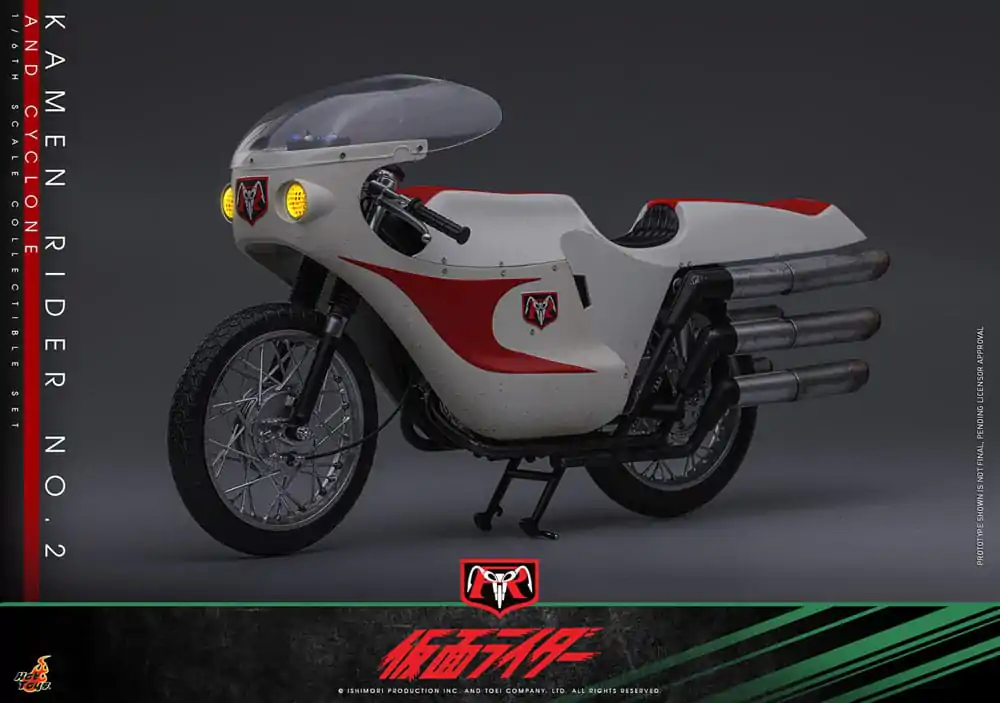 Kamen Rider 1/6 Ciclonul Nr. 2 19 cm poza produsului