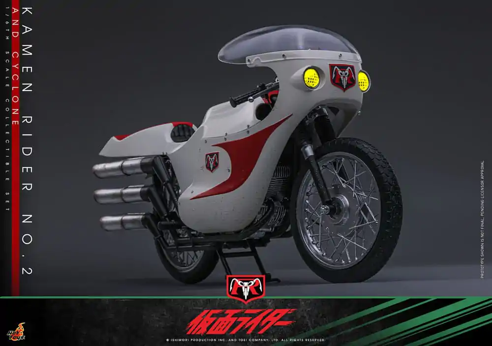 Kamen Rider 1/6 Ciclonul Nr. 2 19 cm poza produsului