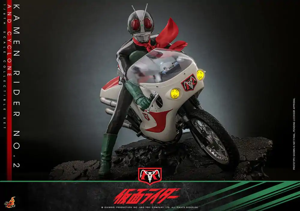 Kamen Rider 1/6 Kamen Rider No. 2 and Cylone 30 cm poza produsului