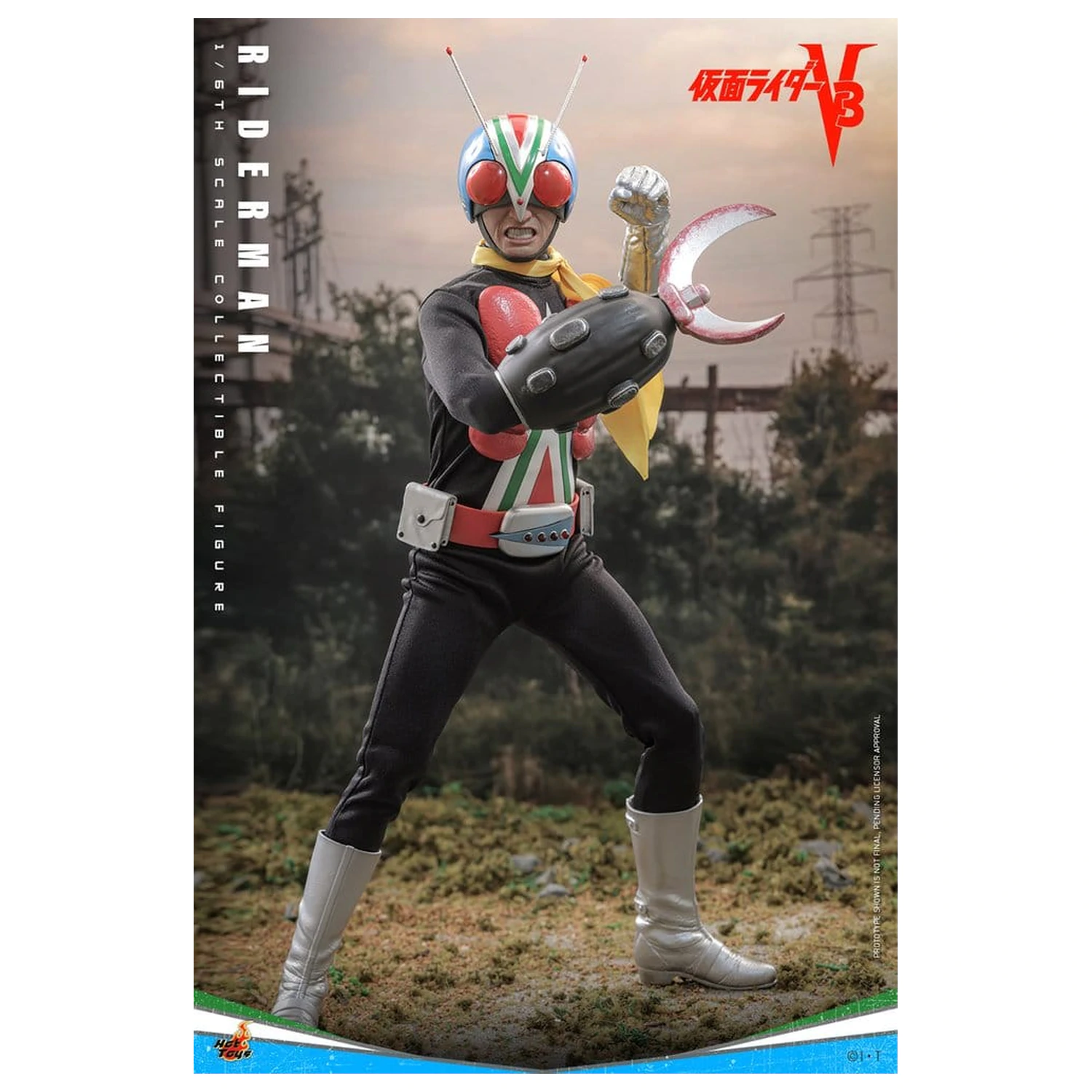 Kamen Rider Figurina de acțiune 1/6 Riderman 30 cm poza produsului
