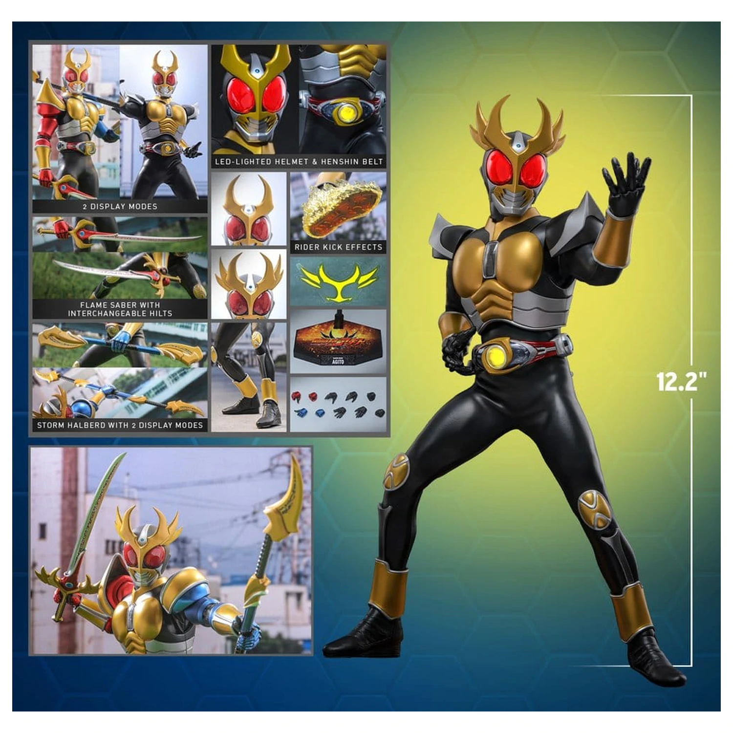 Kamen Rider Figurina de actiune 1/6 Agito 31 cm poza produsului