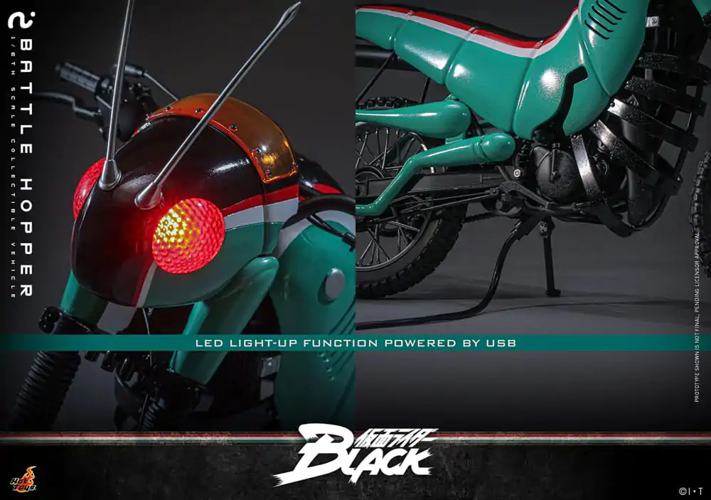 Kamen Rider Black Vehicul 1/6 Battle Hopper 36 cm poza produsului