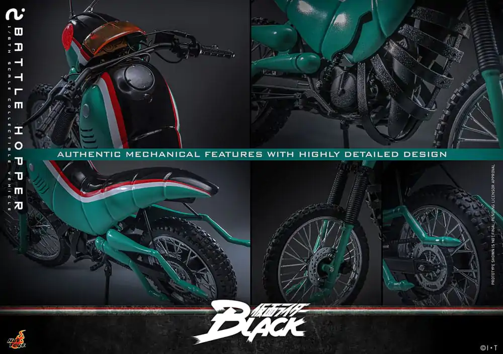 Kamen Rider Black Vehicul 1/6 Battle Hopper 36 cm poza produsului