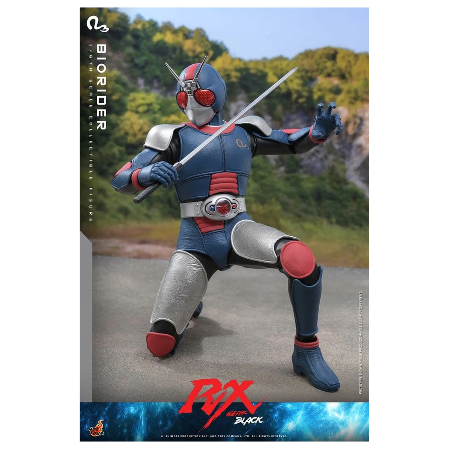 Kamen Rider Black RX Action Figure 1/6 BioRider 31 cm poza produsului