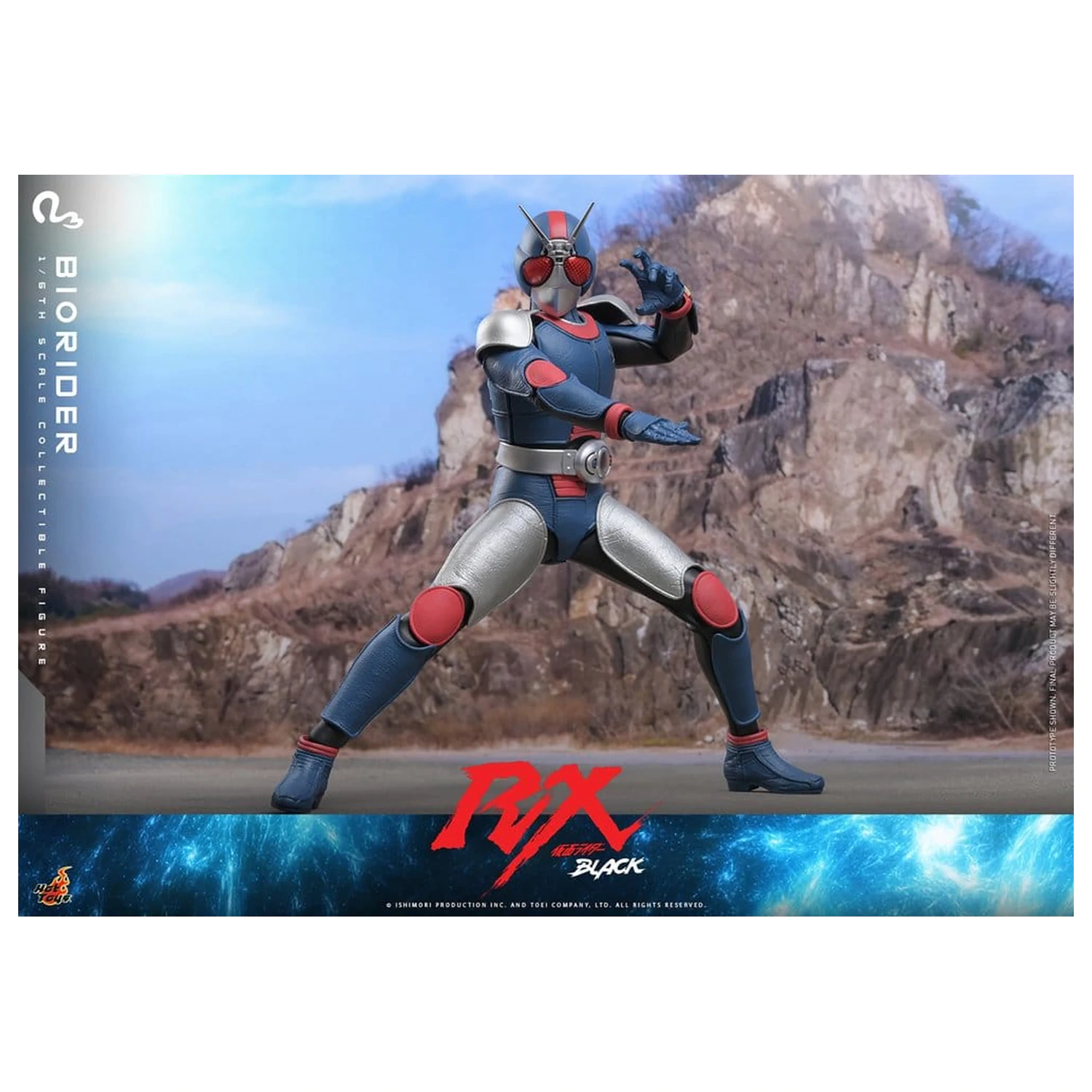 Kamen Rider Black RX Action Figure 1/6 BioRider 31 cm poza produsului
