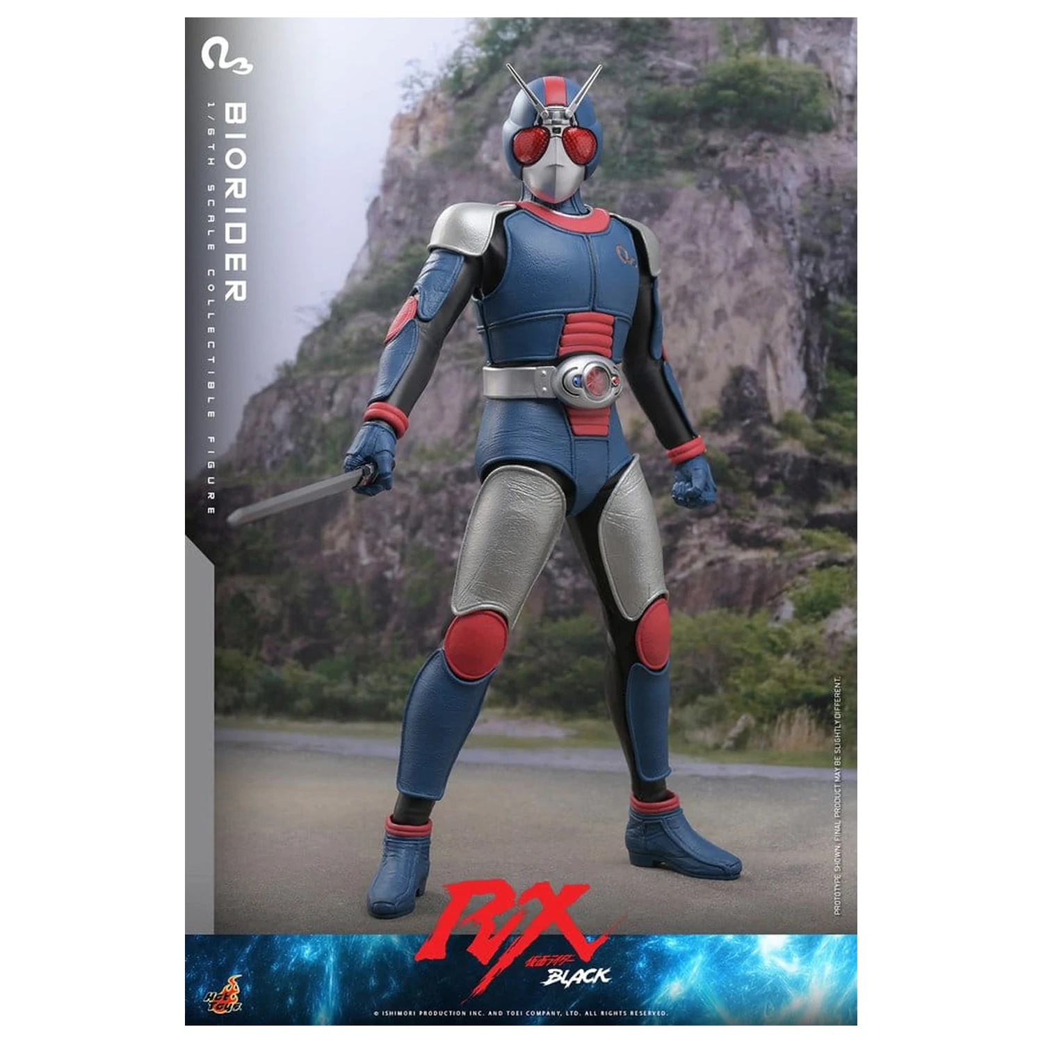 Kamen Rider Black RX Action Figure 1/6 BioRider 31 cm poza produsului
