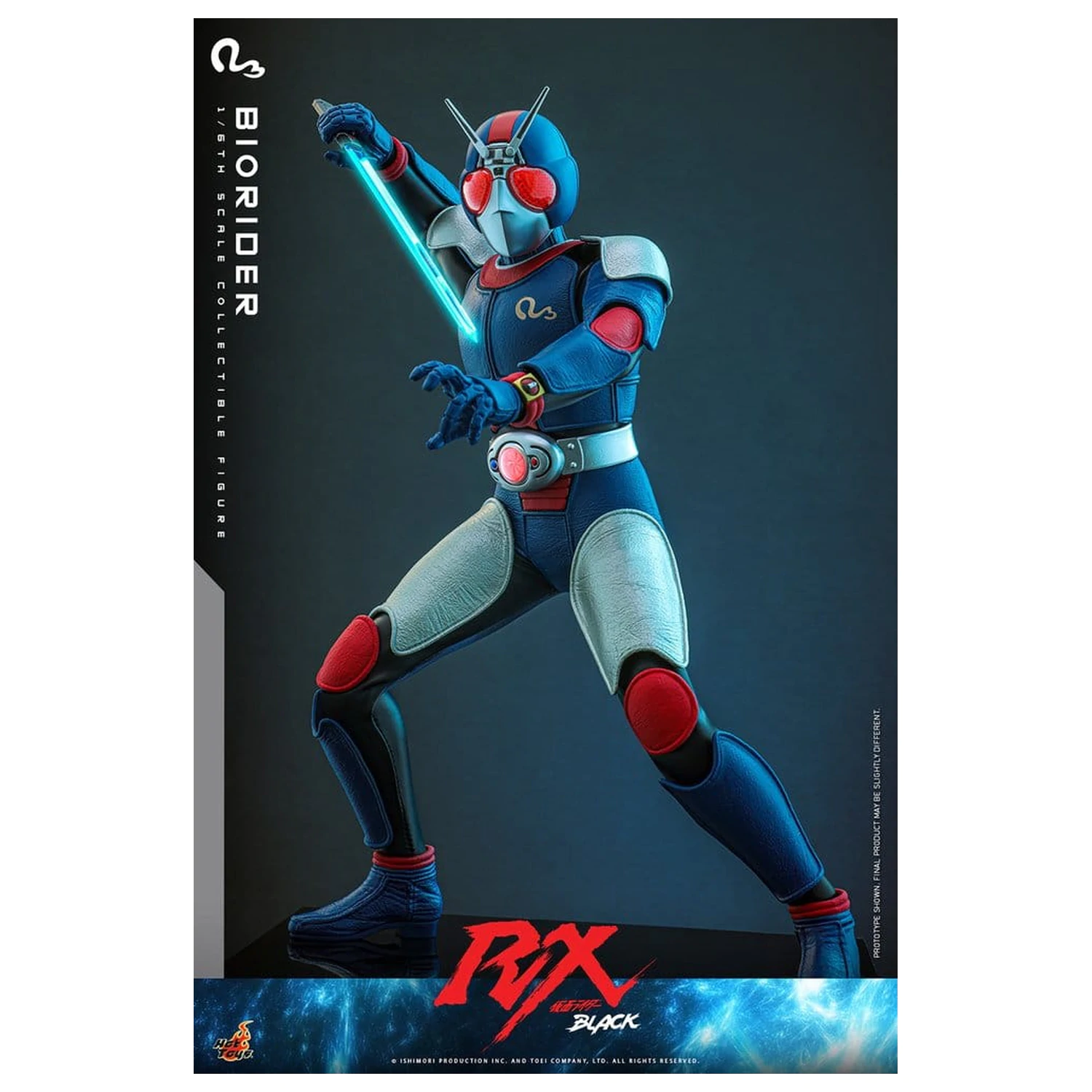 Kamen Rider Black RX Action Figure 1/6 BioRider 31 cm poza produsului