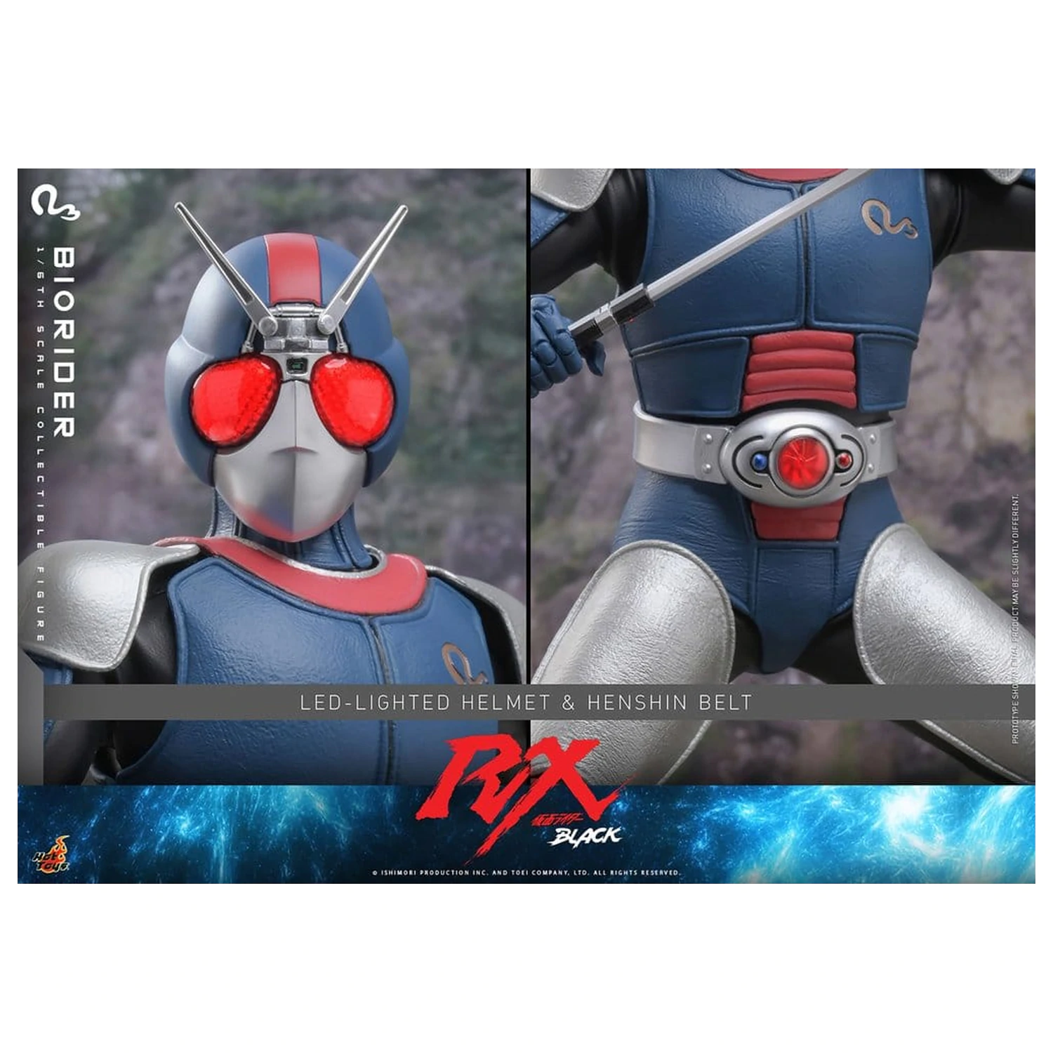 Kamen Rider Black RX Action Figure 1/6 BioRider 31 cm poza produsului
