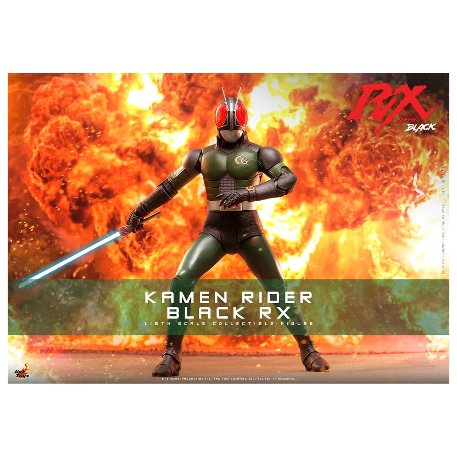 Kamen Rider Black RX Figurina de acțiune 1/6 Kamen Rider Black RX 31 cm poza produsului