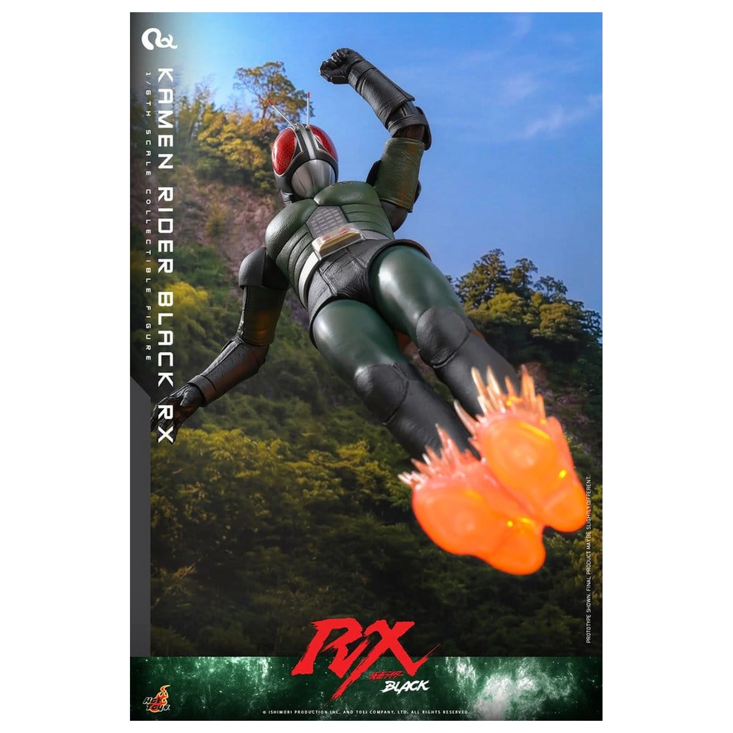 Kamen Rider Black RX Figurina de acțiune 1/6 Kamen Rider Black RX 31 cm poza produsului