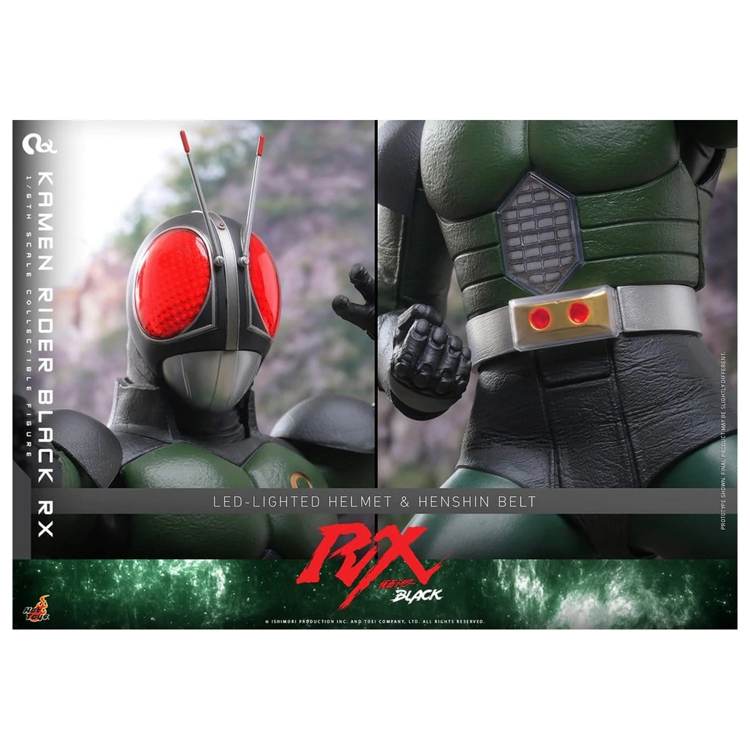 Kamen Rider Black RX Figurina de acțiune 1/6 Kamen Rider Black RX 31 cm poza produsului