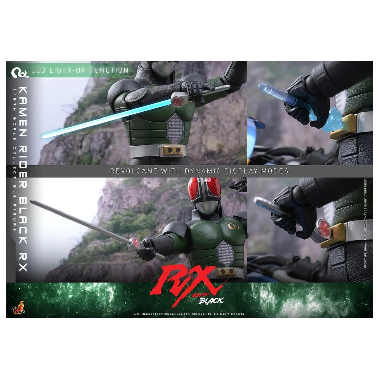 Kamen Rider Black RX Figurina de acțiune 1/6 Kamen Rider Black RX 31 cm poza produsului