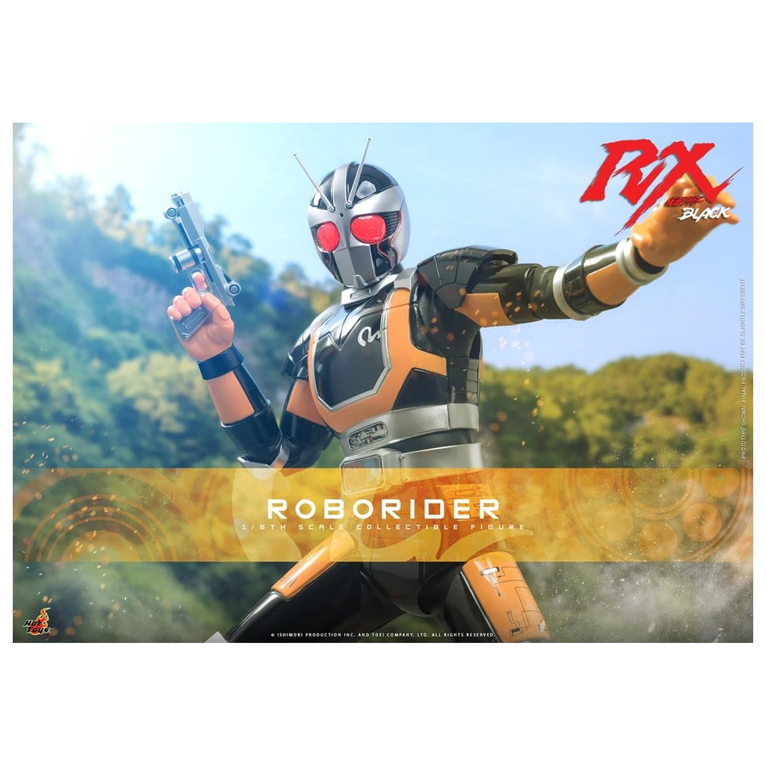 Kamen Rider Black RX Figurina de acțiune 1/6 RoboRider 31 cm poza produsului