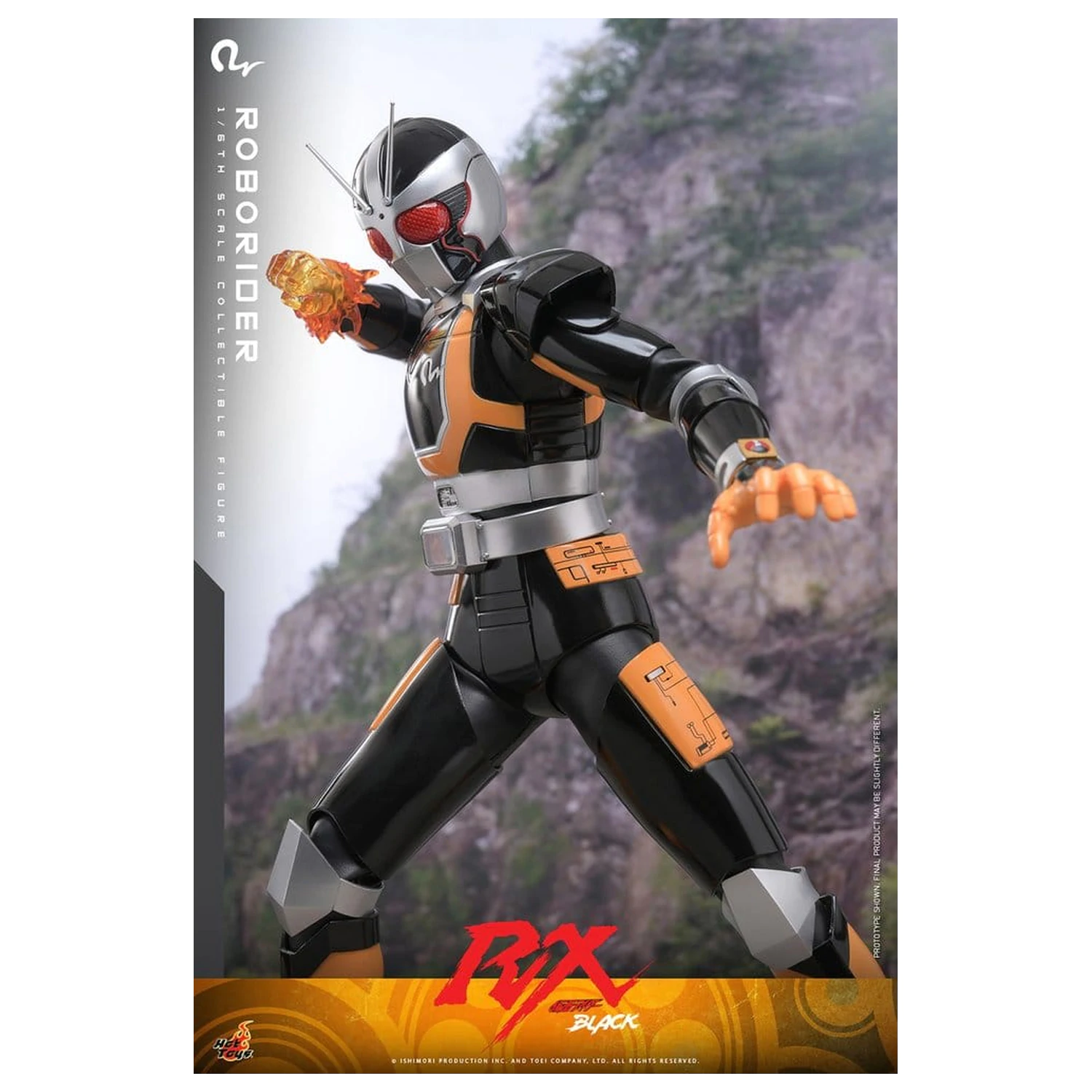 Kamen Rider Black RX Figurina de acțiune 1/6 RoboRider 31 cm poza produsului