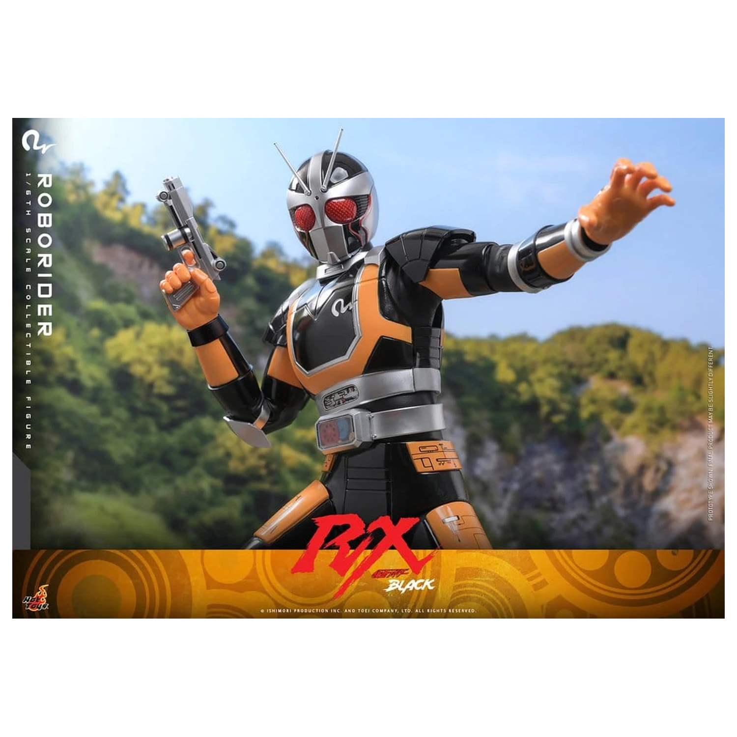 Kamen Rider Black RX Figurina de acțiune 1/6 RoboRider 31 cm poza produsului