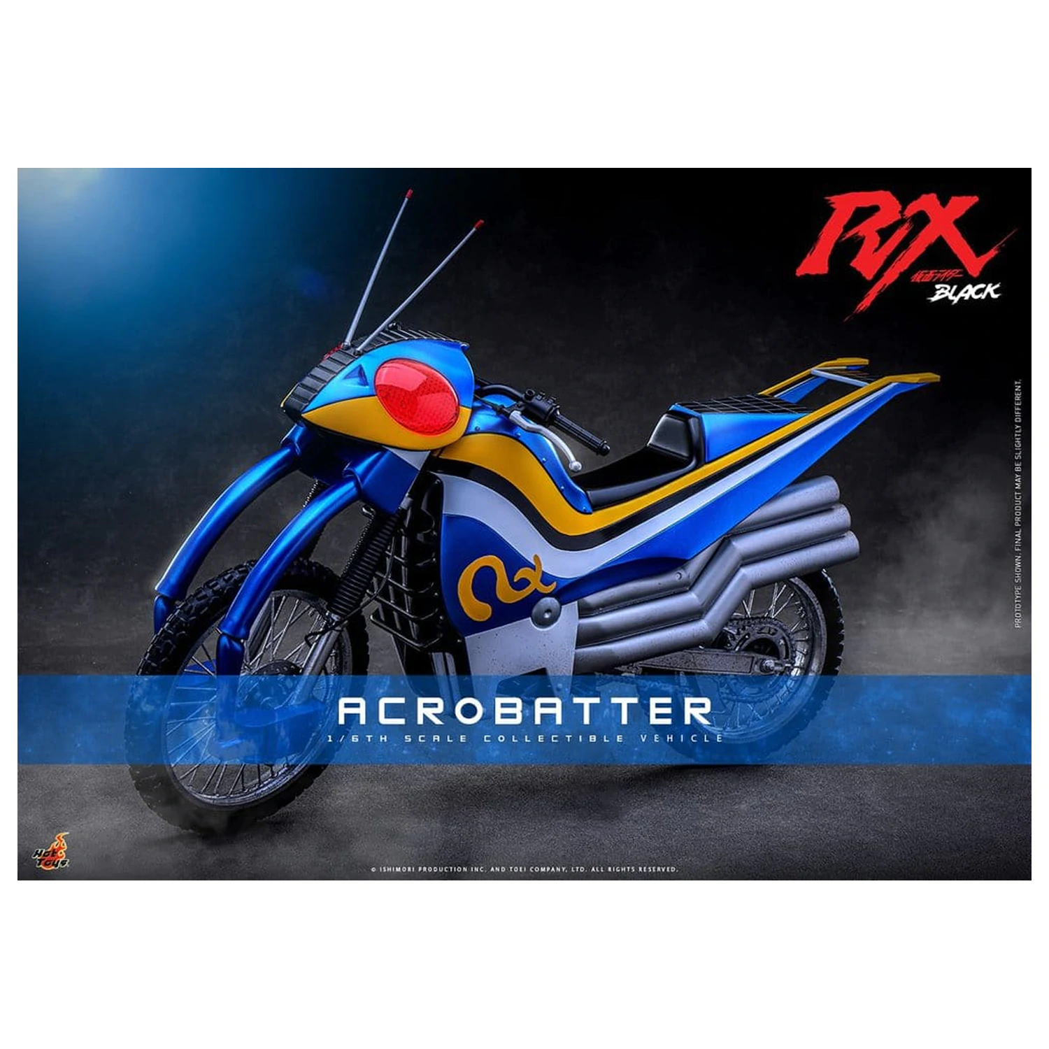 Kamen Rider Black RX Vehicul 1/6 Acrobatter 38 cm poza produsului