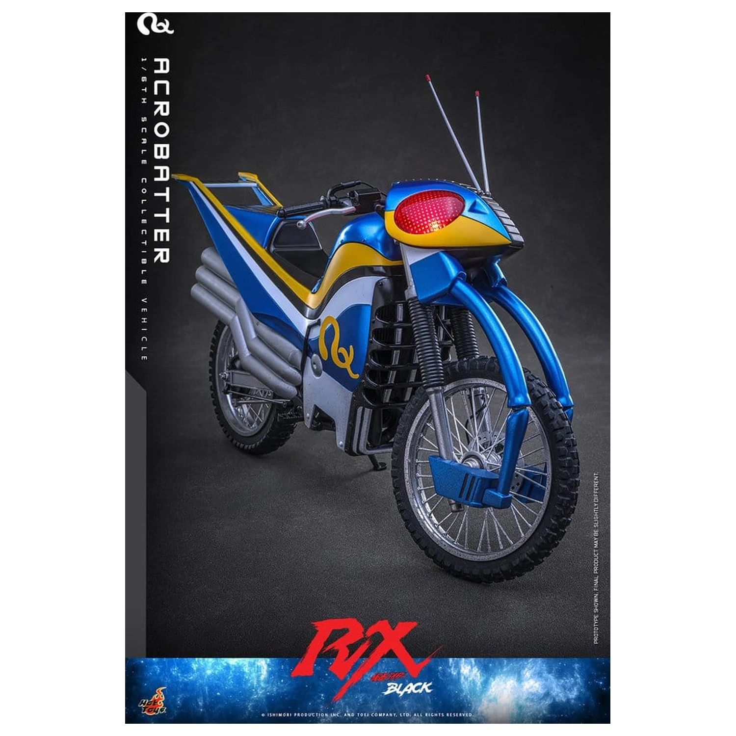 Kamen Rider Black RX Vehicul 1/6 Acrobatter 38 cm poza produsului