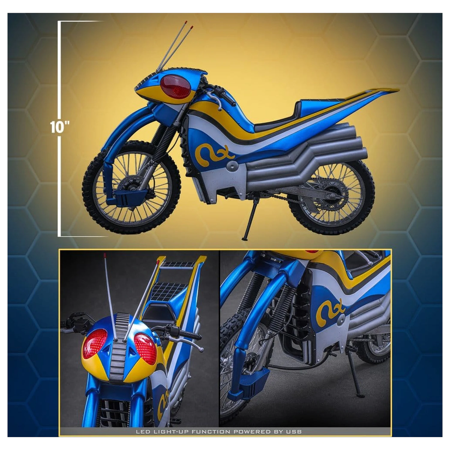 Kamen Rider Black RX Vehicul 1/6 Acrobatter 38 cm poza produsului