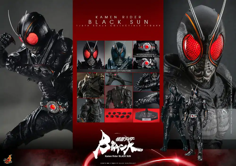 Figurină de acțiune Kamen Rider Black Sun 1/6 Kamen Rider Black Sun 32 cm poza produsului