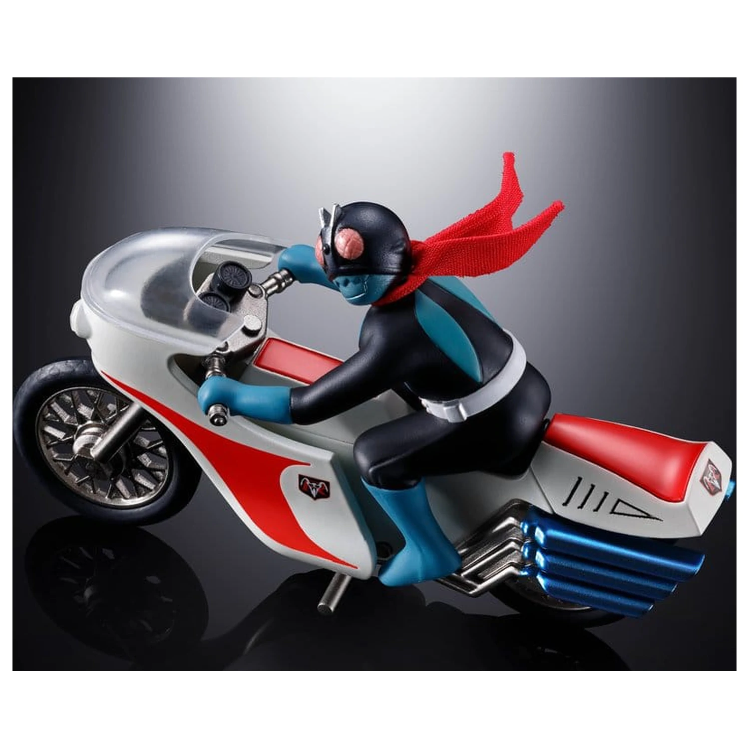 Kamen Rider Chogokin Figurina Diecast de acțiune Cyclone (Masked Rider 1) 9 cm poza produsului