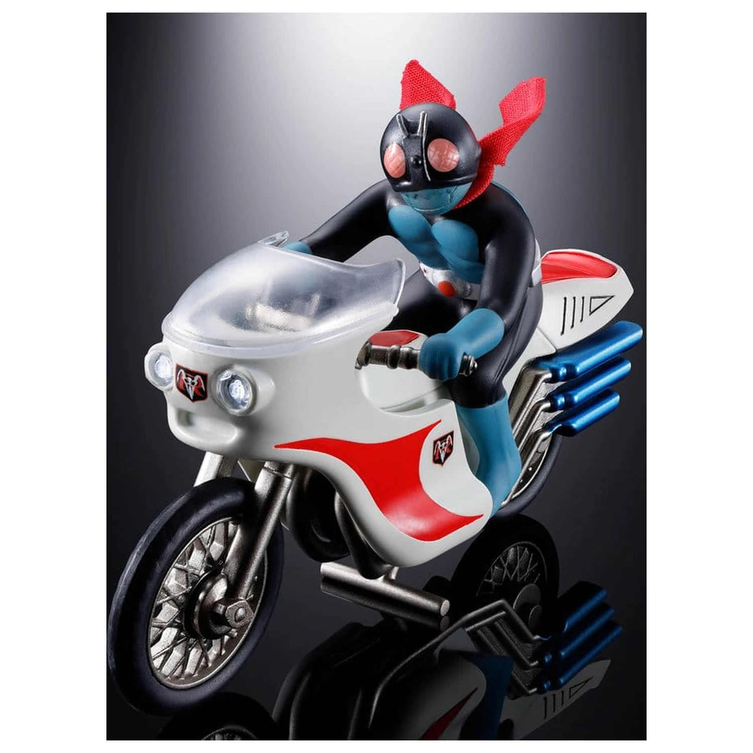 Kamen Rider Chogokin Figurina Diecast de acțiune Cyclone (Masked Rider 1) 9 cm poza produsului