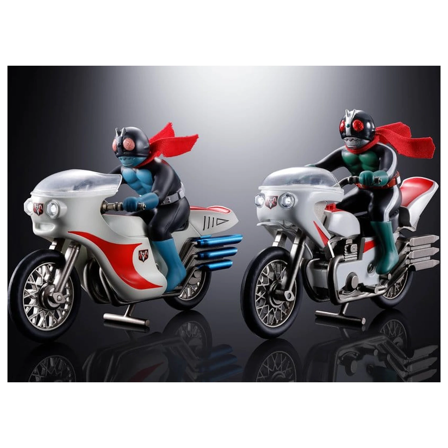 Kamen Rider Chogokin Figurina Diecast de acțiune Cyclone (Masked Rider 1) 9 cm poza produsului