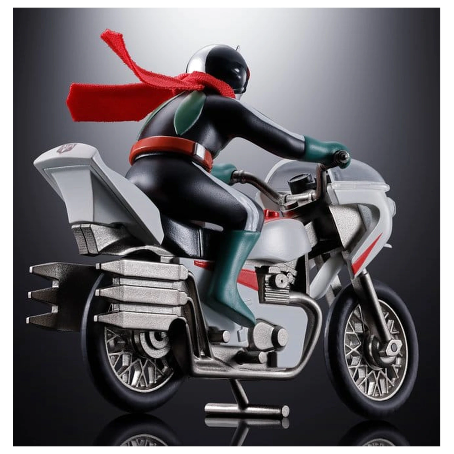 Kamen Rider Chogokin Diecast Action Figure Cyclone (Masked Rider 2) 9 cm poza produsului