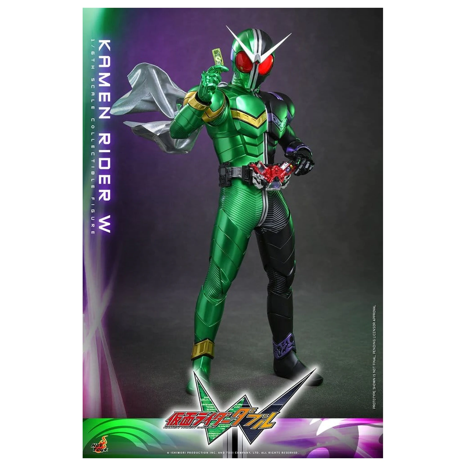 Figurina de actiune Kamen Rider Television Masterpiece Series 1/6 Kamen Rider W 31 cm poza produsului