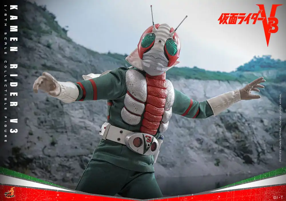 Kamen Rider V3 1/6 Kamen Rider V3 Figurina de actiune 30 cm poza produsului