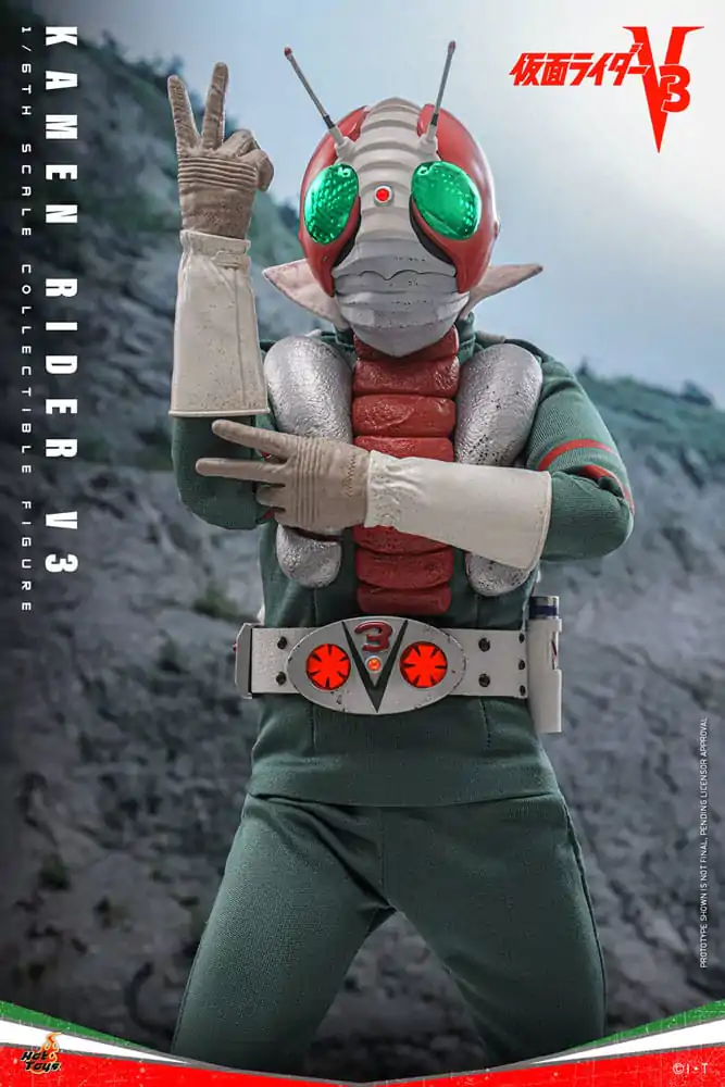 Kamen Rider V3 1/6 Kamen Rider V3 Figurina de actiune 30 cm poza produsului