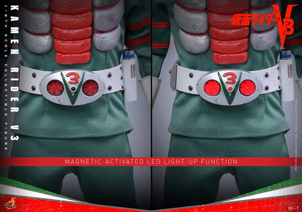 Kamen Rider V3 1/6 Kamen Rider V3 Figurina de actiune 30 cm poza produsului