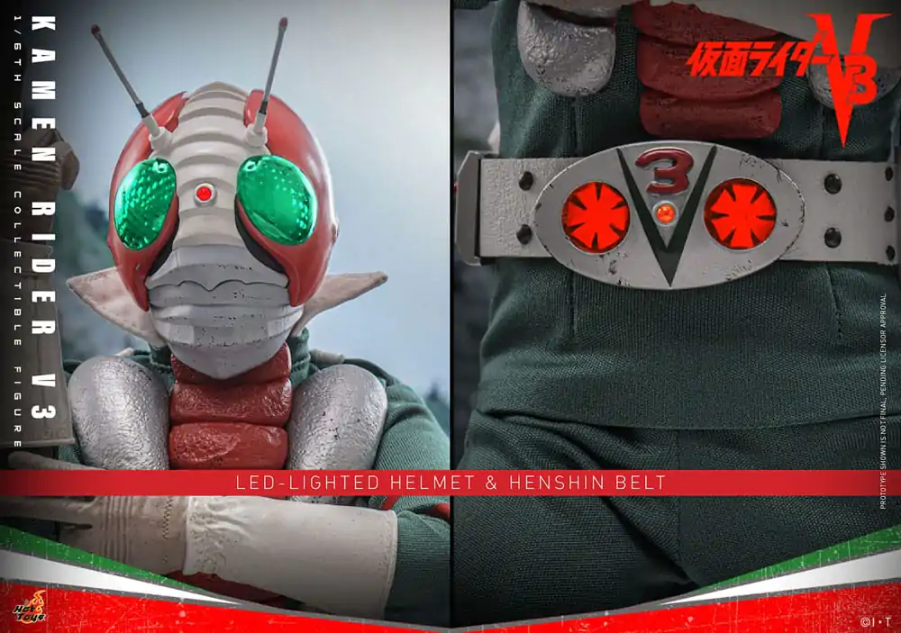 Kamen Rider V3 1/6 Kamen Rider V3 Figurina de actiune 30 cm poza produsului