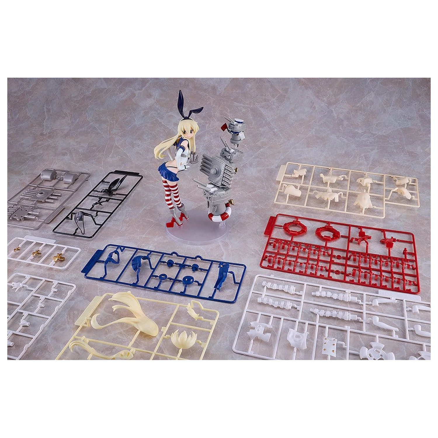 Kantai Collection -Kancolle- Set de model din plastic Reincarnation Shimakaze 25 cm poza produsului