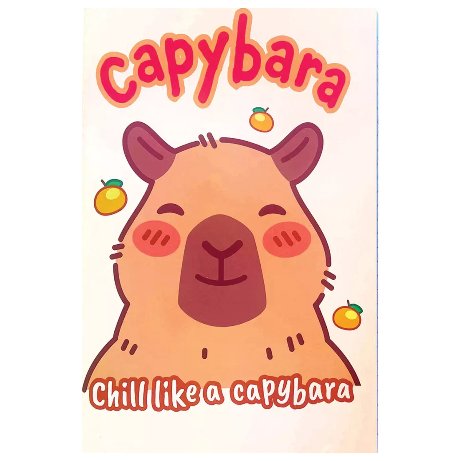 Capybara Chill B/5 Caiet Liniat 40 pagini poza produsului