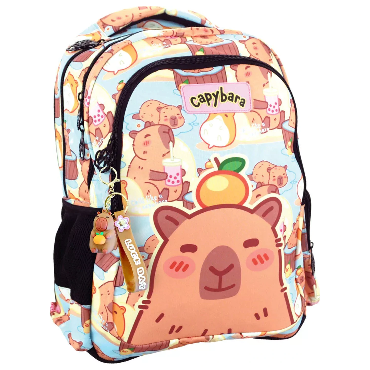 Ghiozdan Capybara Chill School, Ghiozdan 46 cm poza produsului