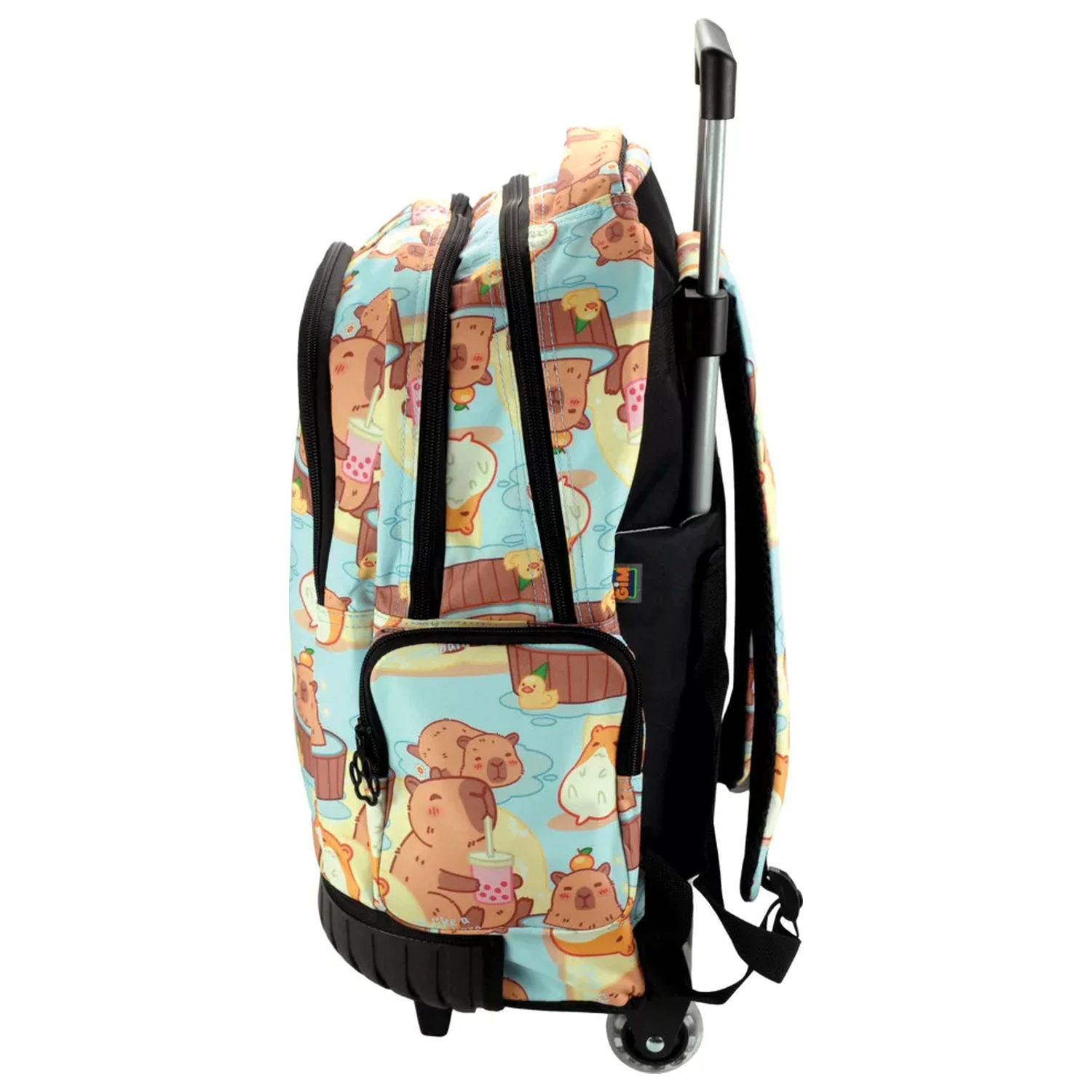 Capybara Chill ghiozdan premium pentru scoala, geanta 42 cm poza produsului