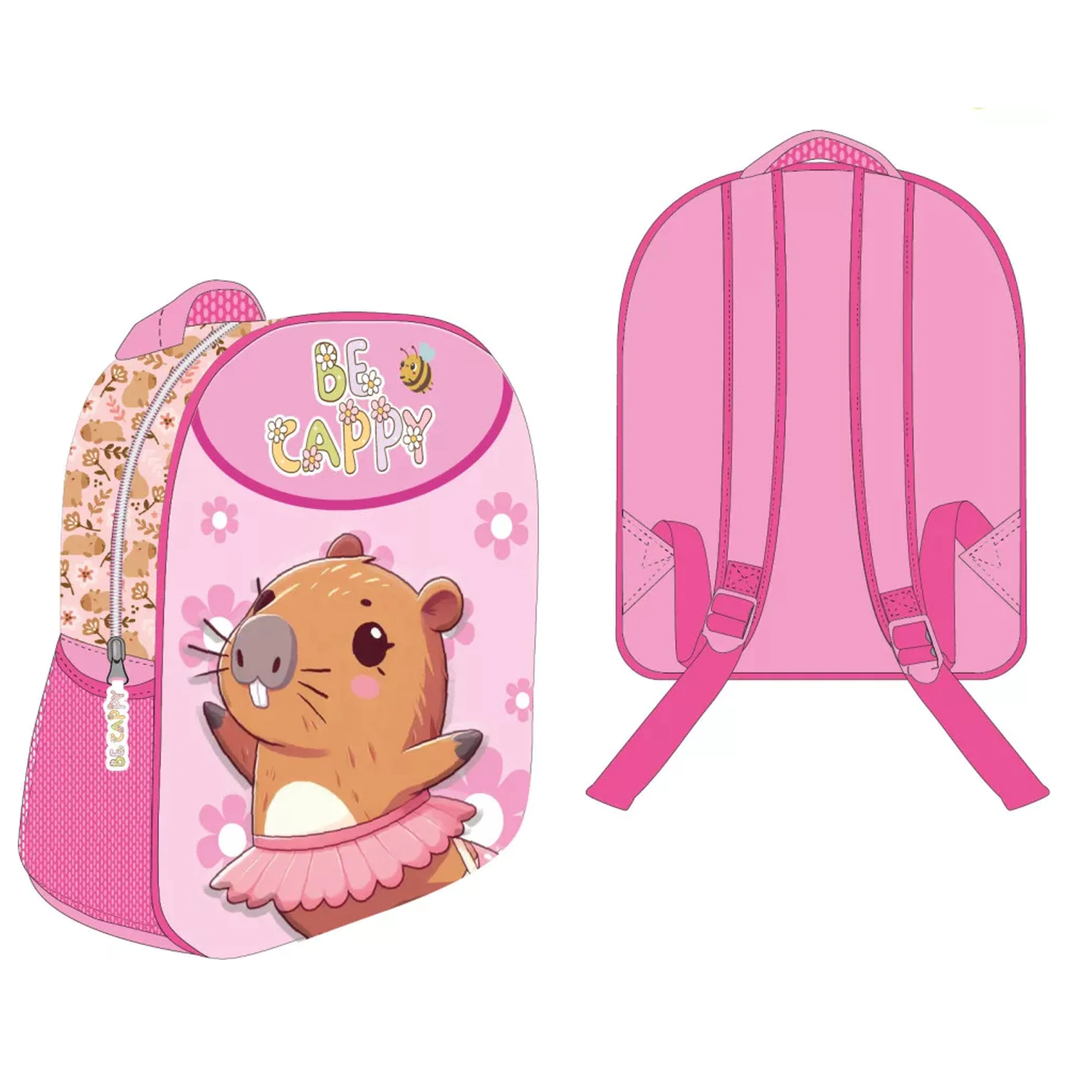 Capybara Dancing 3D rucsac, geanta 30 cm poza produsului