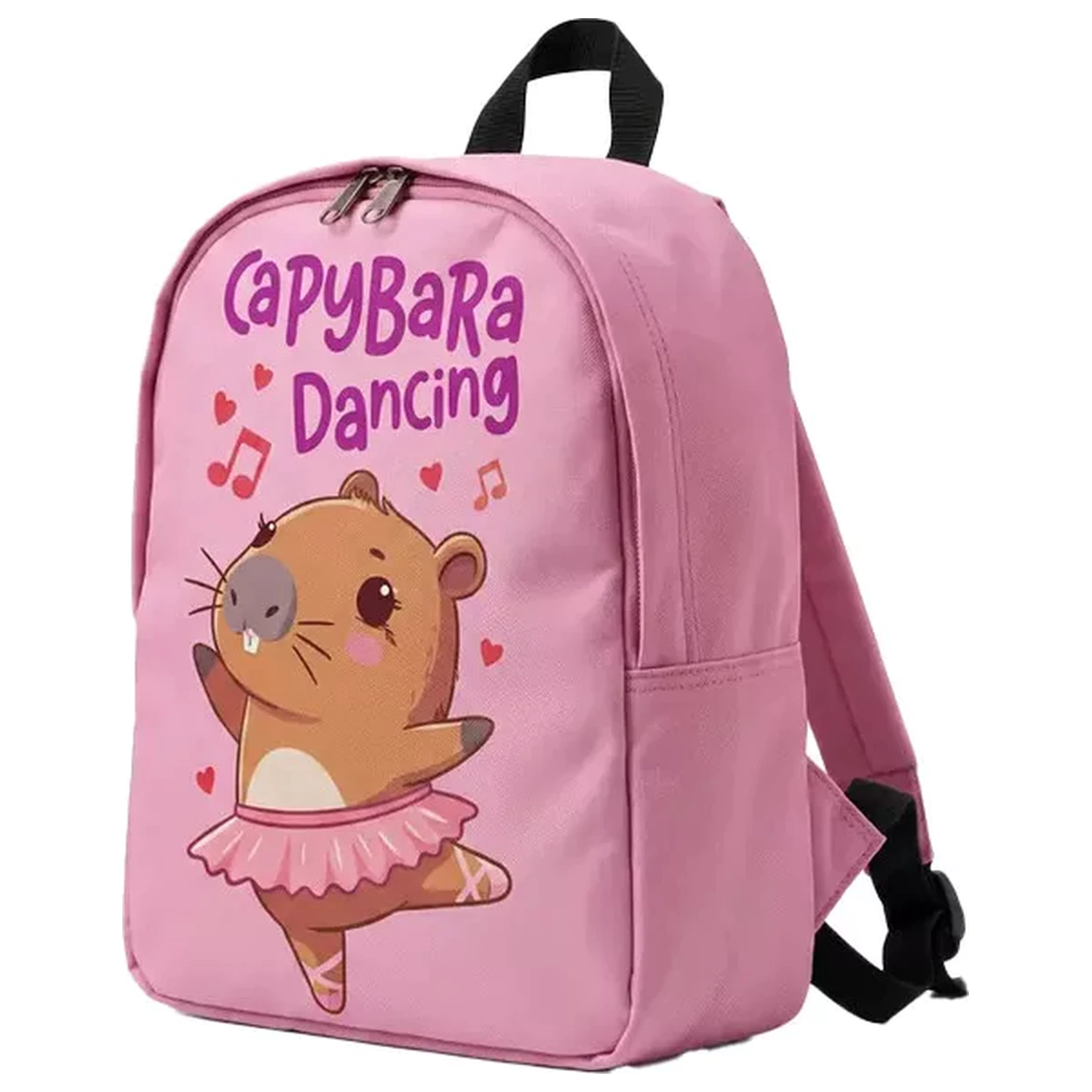 Capybara Dancing ghiozdan, geanta 30 cm poza produsului